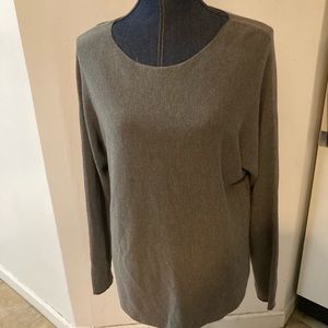 Joan Vass light over the head sweater